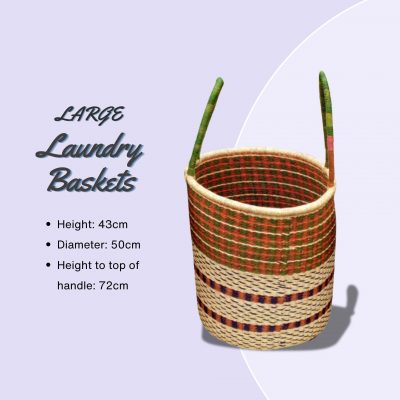 Laundry Baskets - Laundry Large (Leather)