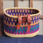 Bicycle Basket Leather