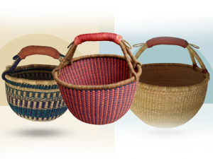 Handmade Bolga Baskets
